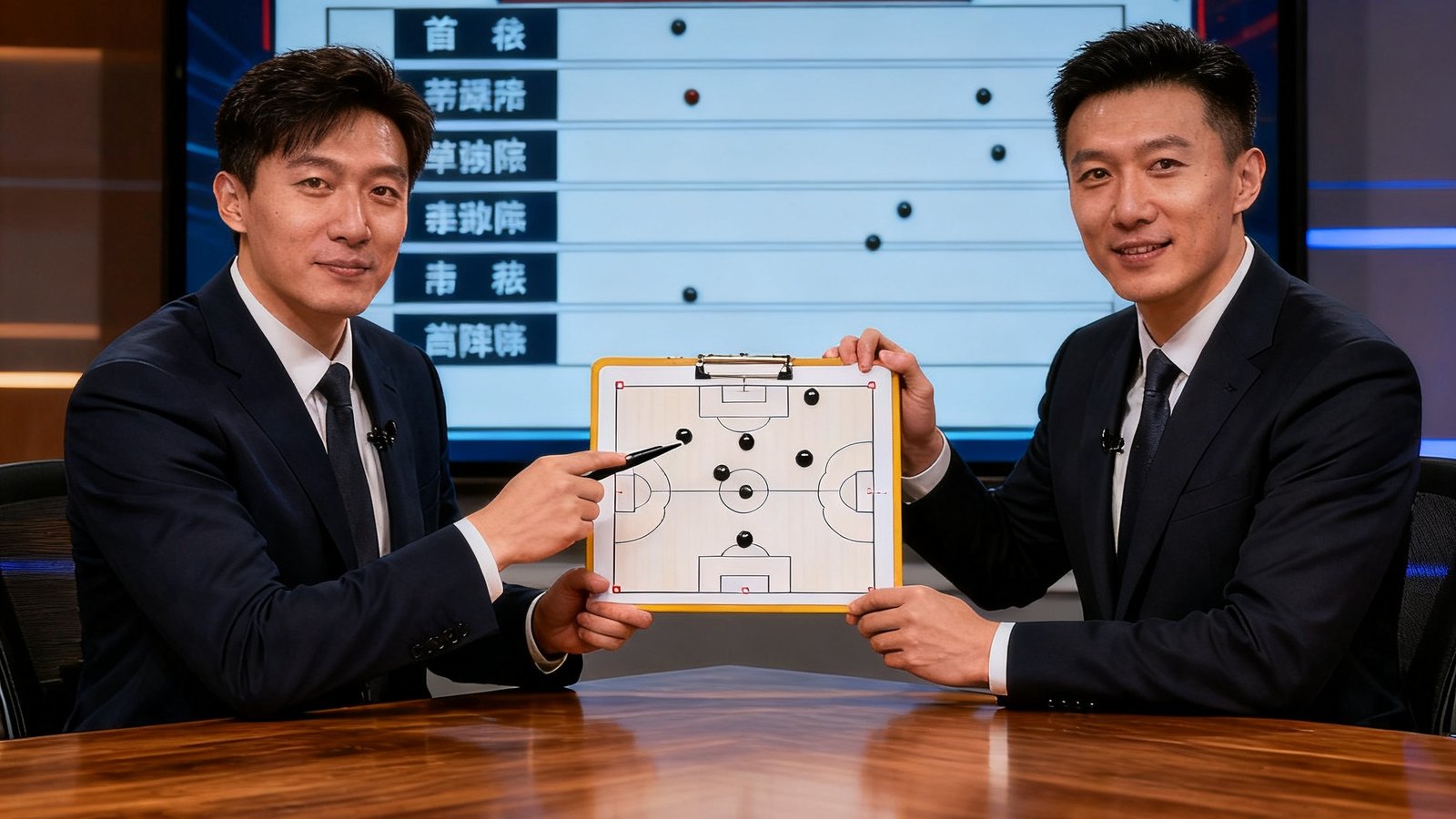 看球直播赛前演播室,专业嘉宾分析首发阵容和战术